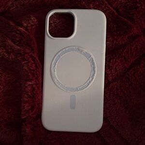 White MagSafe Compatible Phone Case